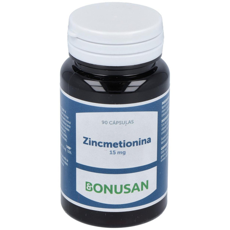Zincmetionina 15mg 90caps - Bonusan