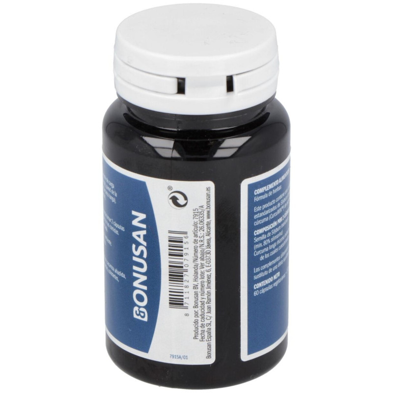 Sylibum Curcuma Bonusan 60 Cápsulas