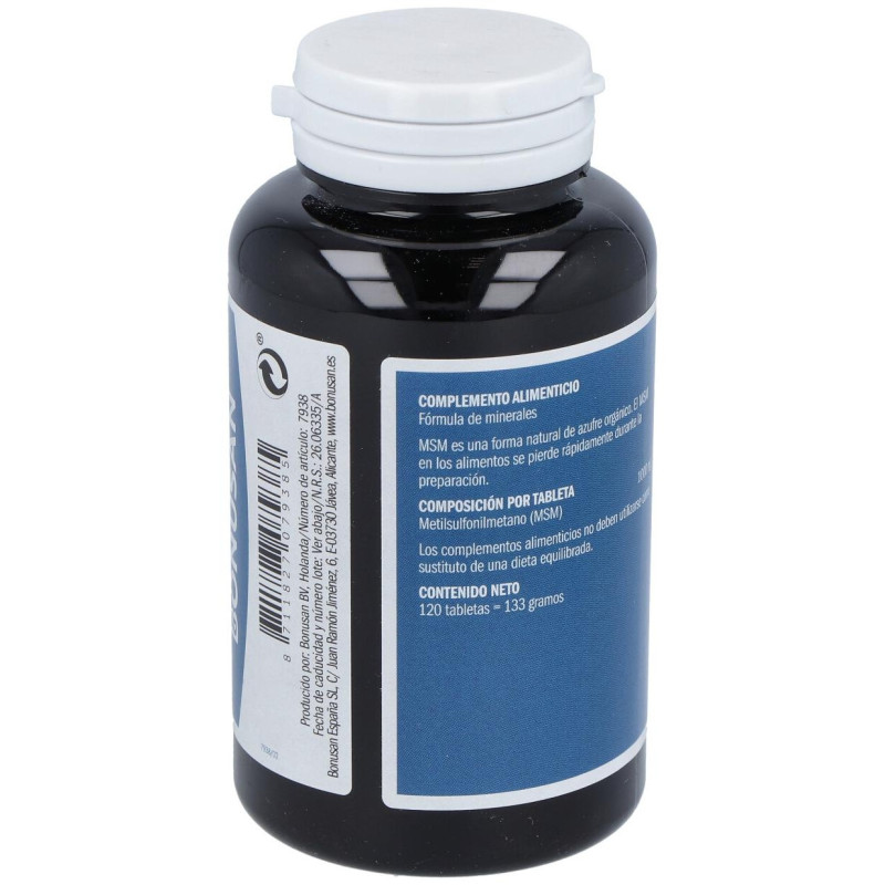 Msm 1000mg 120 Tabletas - Bonusan