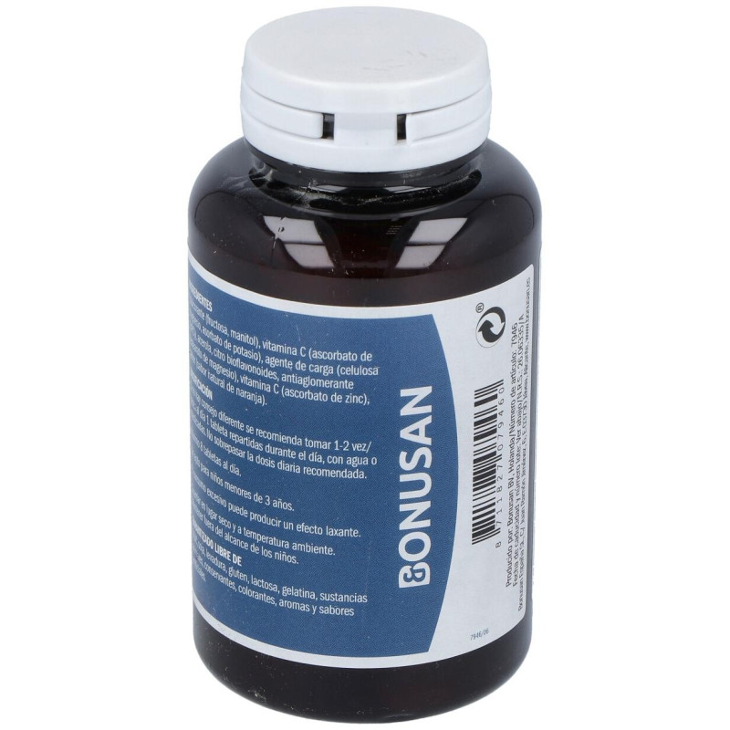 Bonusan Vitamina C 500 Naranja 60 Tabletas Masticables
