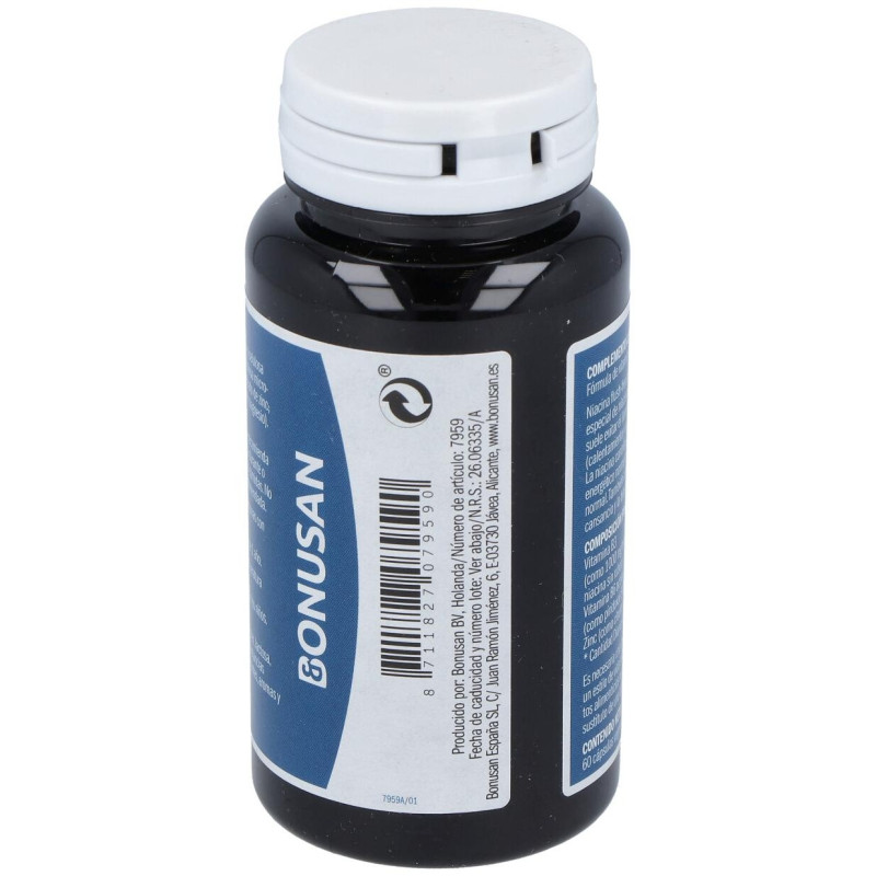 Niacina 500mg Flush Free 60caps - Bonusan