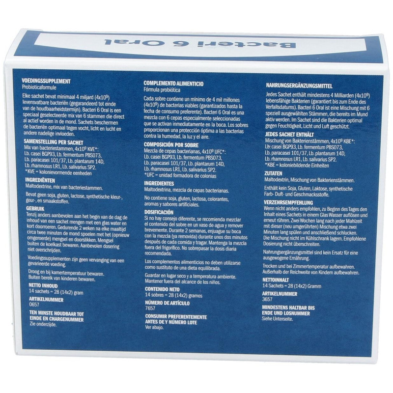 Bacteri 6 Oral 14sbrs - Bonusan