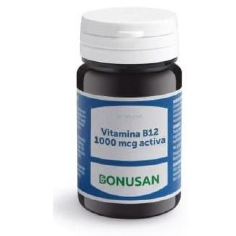 Vitamina B12 Activa 1000mcg 60comp - Bonusan