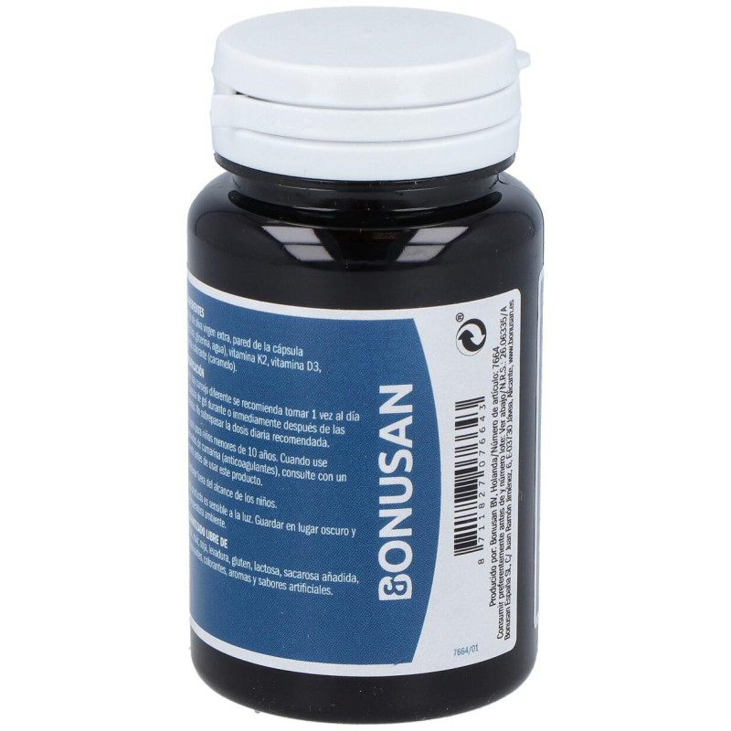 Vitamina D3 y K2 60perlas - Bonusan
