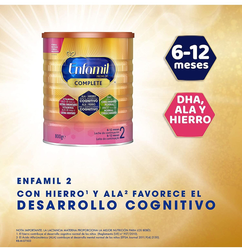 Enfalac 2 Premium (1 Envase 900 g) - Reckitt Benckiser