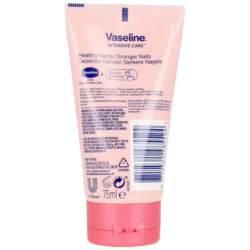 Vaseline Crema Manos Y Uñas 75 Ml