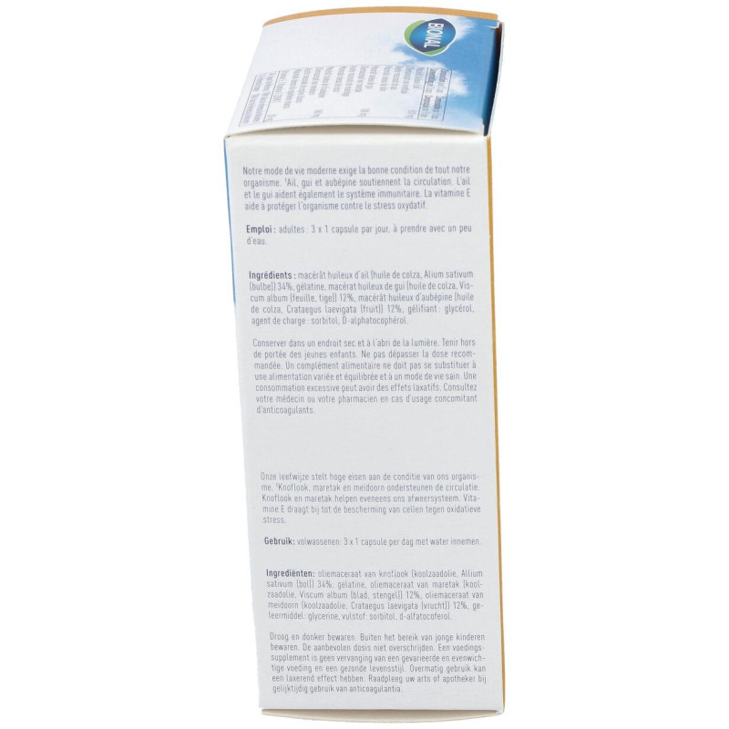 Ajo+muérdago+espino Blanco+vitamina e 80 Cápsulas - Bional