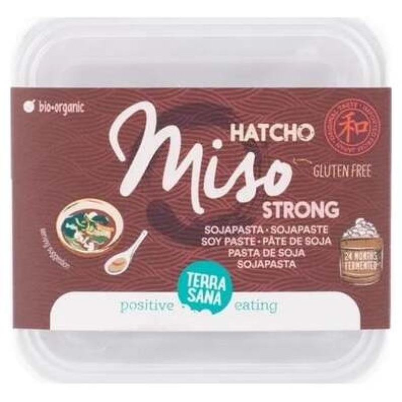 Hatcho Miso No Parteurizado Bio 300 g - Terrasana