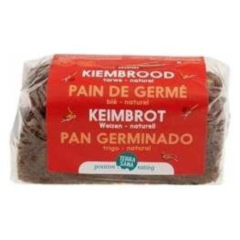 Pan de Trigo Germinado 400gr. Vegan - Terrasana