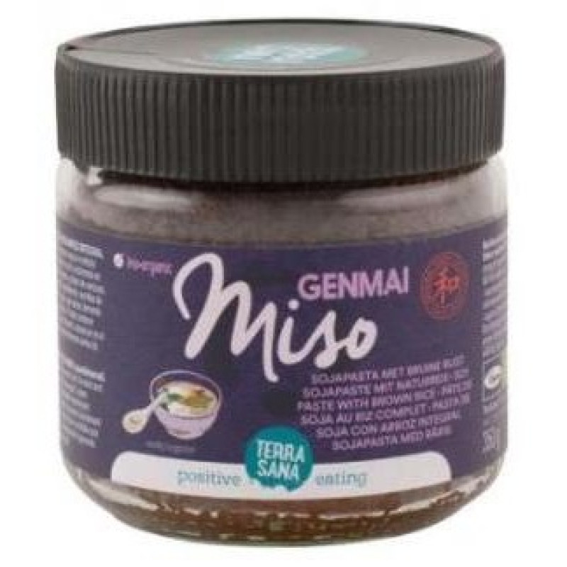 Genmai Miso sin Pasteurizar Bio 350g - Terrasana