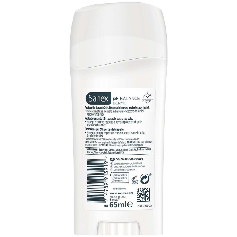 Dermo Protector Desodorante Stick 65 ml - Sanex