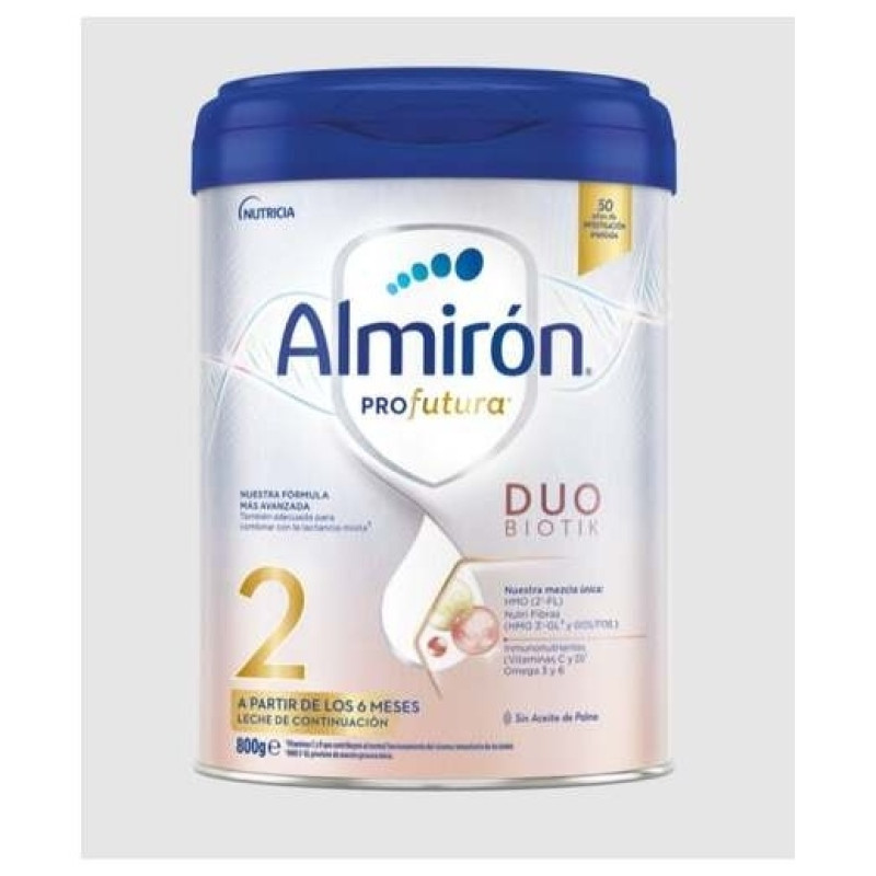 Almirón Profutura Duobiotik 2 Leche de Continuación +6 Meses 800g - Almiron