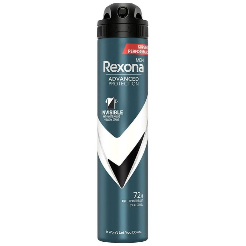 Desodorante Men Invisible 200ml - Rexona