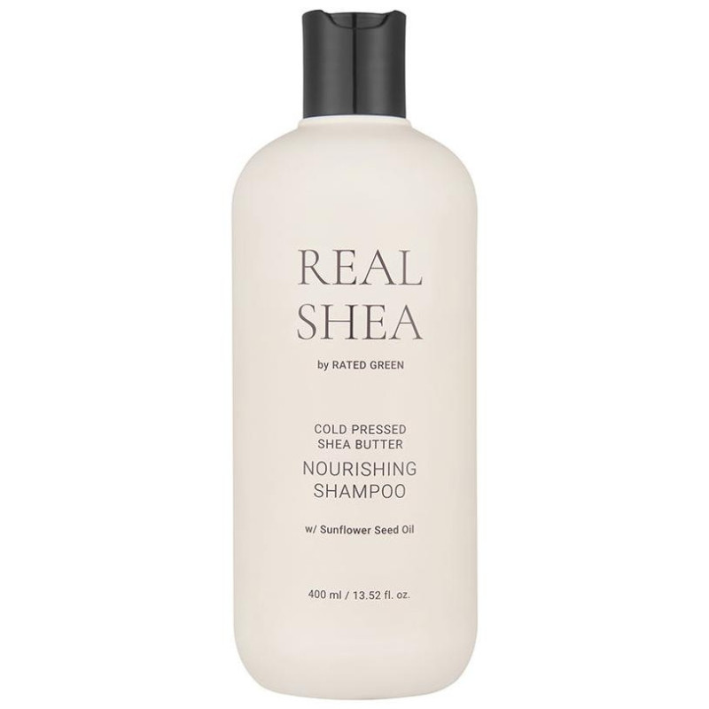 Real Shea Butter Nourishing Shampoo 400ml - Rated Green