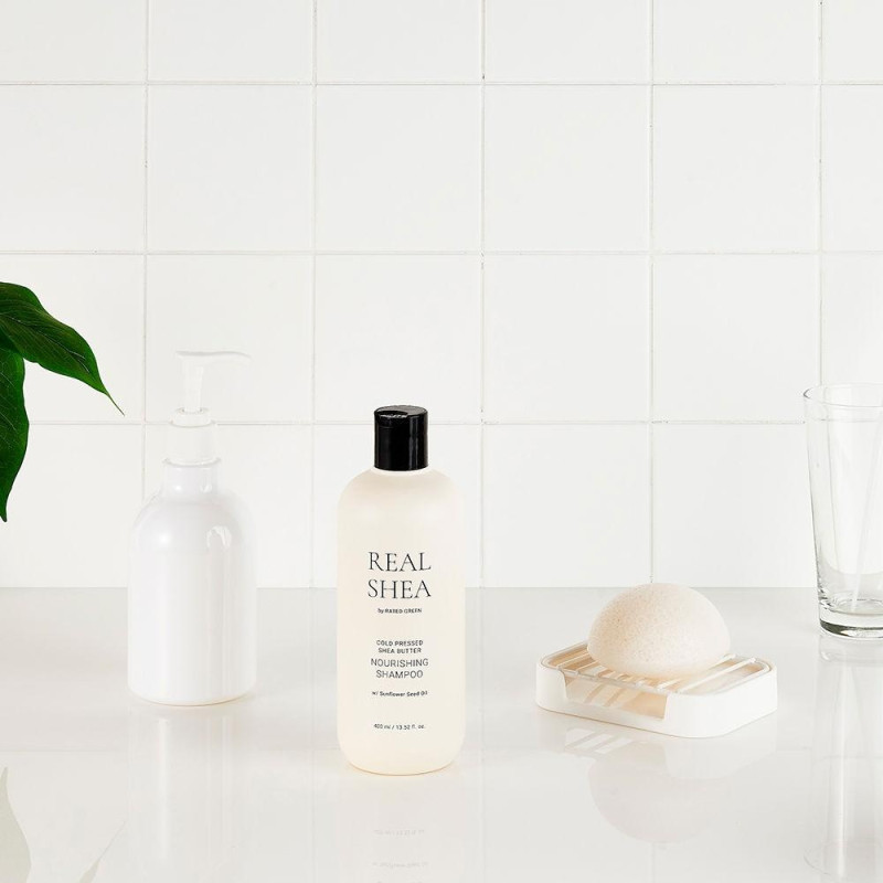 Real Shea Butter Nourishing Shampoo 400ml - Rated Green