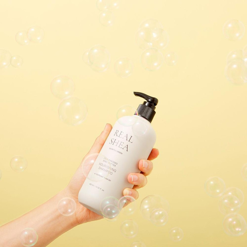 Real Shea Butter Nourishing Shampoo 400ml - Rated Green