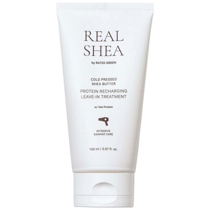 Real Shea Protein Recharging Leave In Treatment 150ml - Rated Green