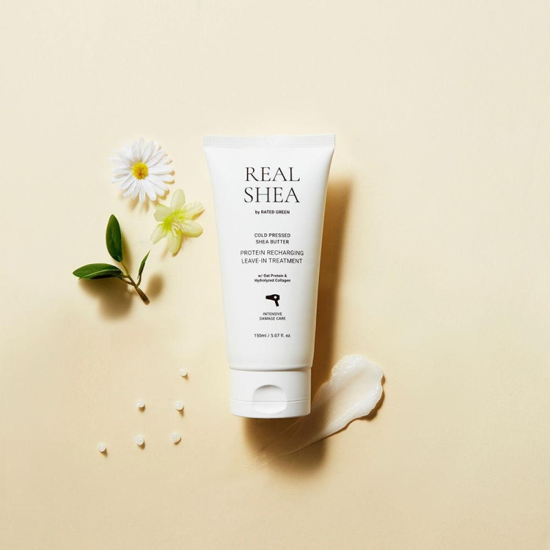 Real Shea Protein Recharging Leave In Treatment 150ml - Rated Green
