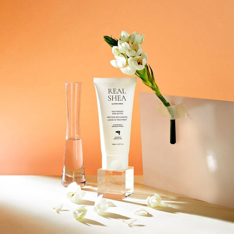 Real Shea Protein Recharging Leave In Treatment 150ml - Rated Green