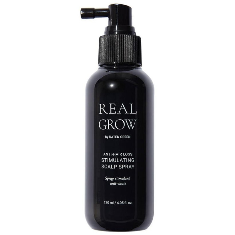Real Grow Anti Hair Loss Stimulating Scalp Spray 120 ml - Rated Green