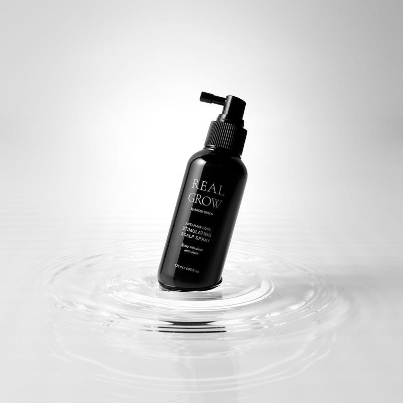 Real Grow Anti Hair Loss Stimulating Scalp Spray 120 ml - Rated Green
