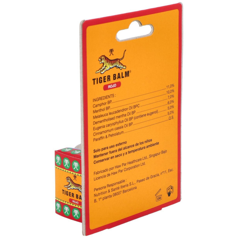 Balsamo del Tigre Rojo 19 Gr - Dietisa