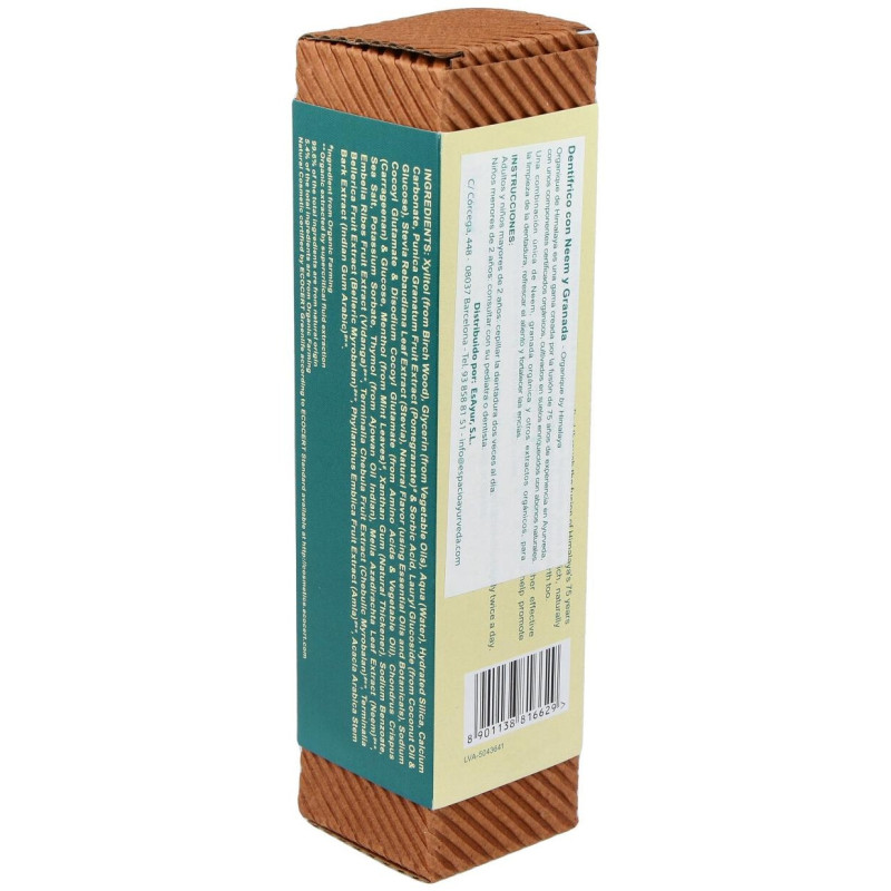 Herbals Dentífrico de Neem y Granada 150ml - Himalaya