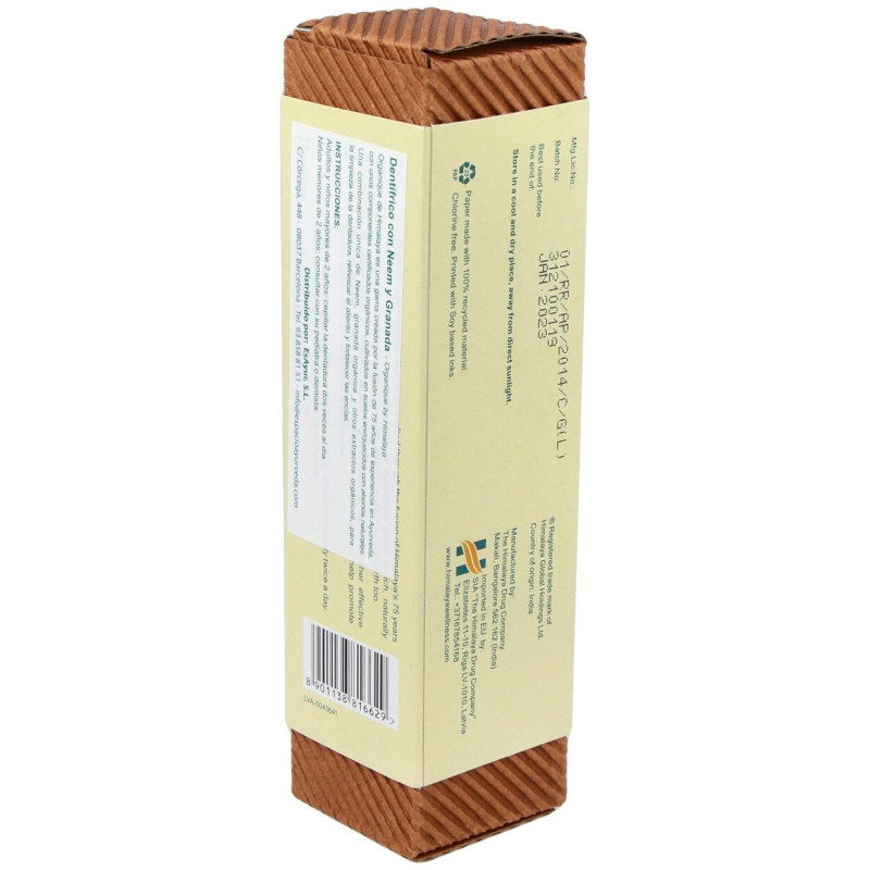 Herbals Dentífrico de Neem y Granada 150ml - Himalaya