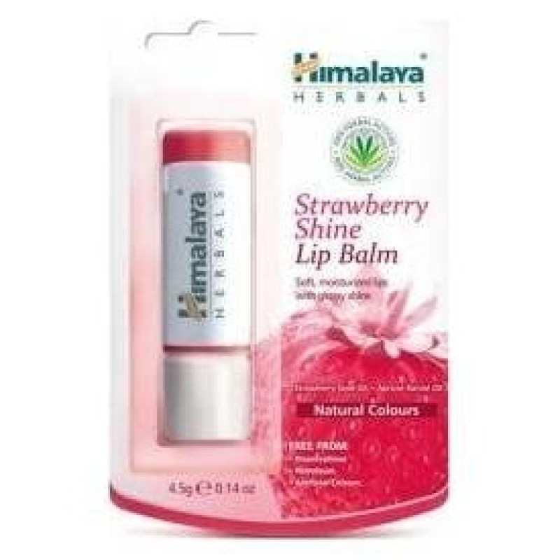 Herbals Bálsamo Labial Brillo de Fresa 4,5g - Himalaya