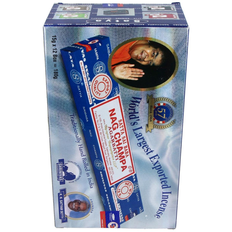 Incienso Stick Satya Sai Baba 12Ud X 15Gr.
