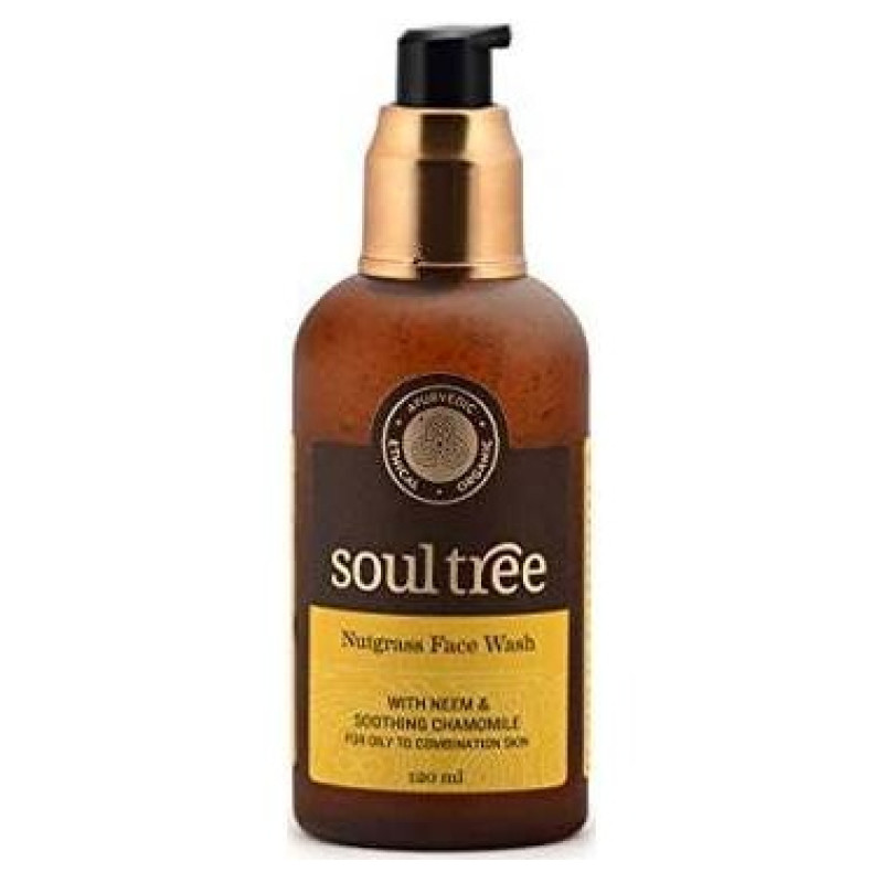 Gel Limpiador Facial Nutgrass Piel Mixta Grasa 120ml - Soultree