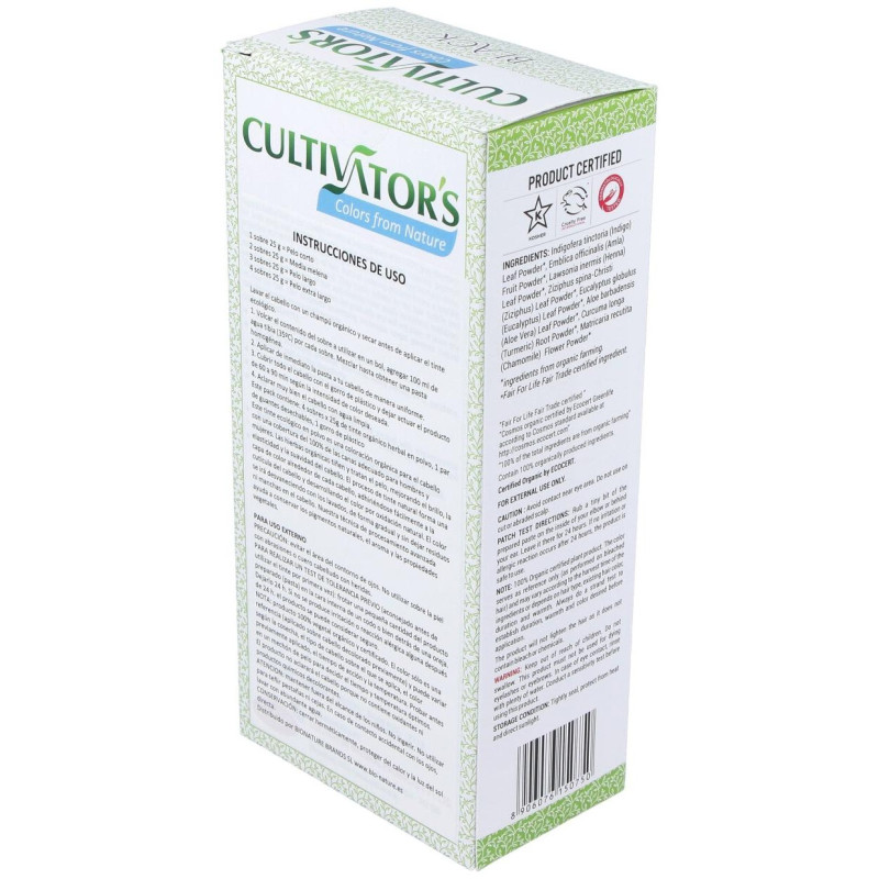 Cultivator's Negro Tinte Orgánico 100g - Cultivators