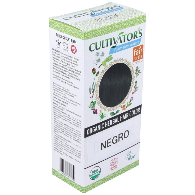 Cultivator's Negro Tinte Orgánico 100g - Cultivators