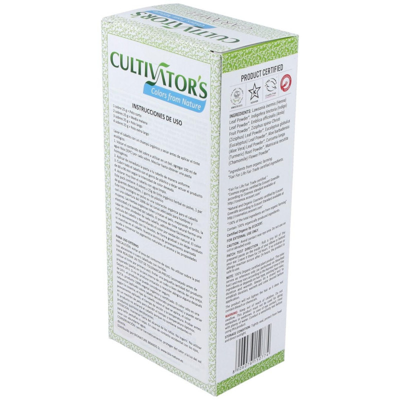 Cultivator'S Tinte Orgánico Herbal Caramelo 100G