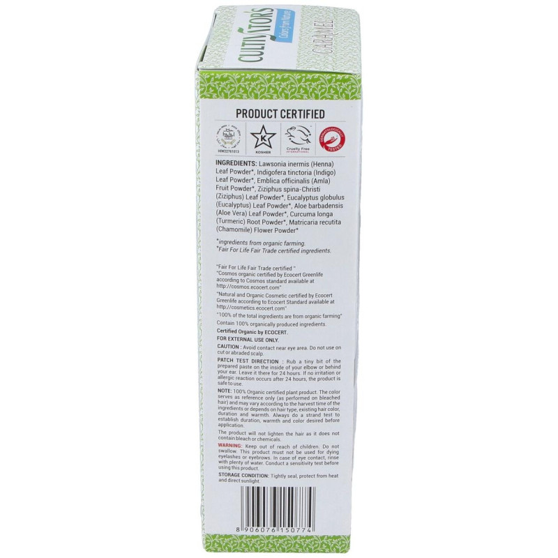 Cultivator'S Tinte Orgánico Herbal Caramelo 100G