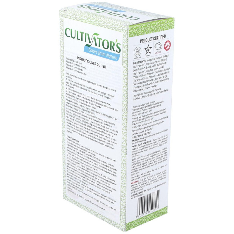 Cultivator'S Castaño Oscuro Tinte Orgánico 100G