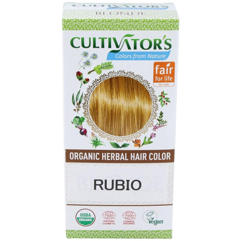 Rubio Tinte Organico 100Gr. Ecocert