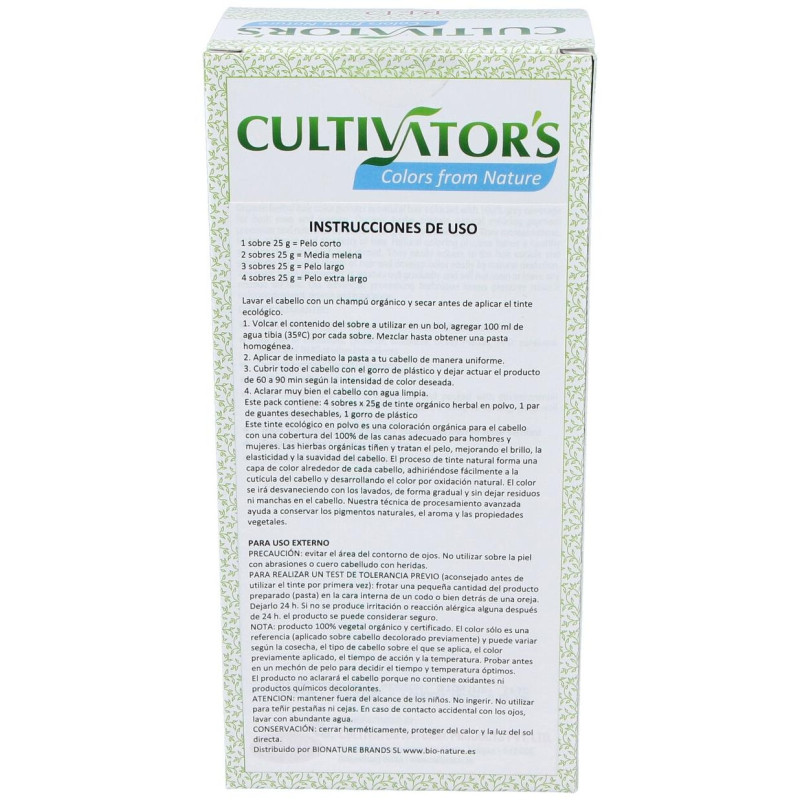 Cultivator'S Pelirrojo Tinte Orgánico 100G
