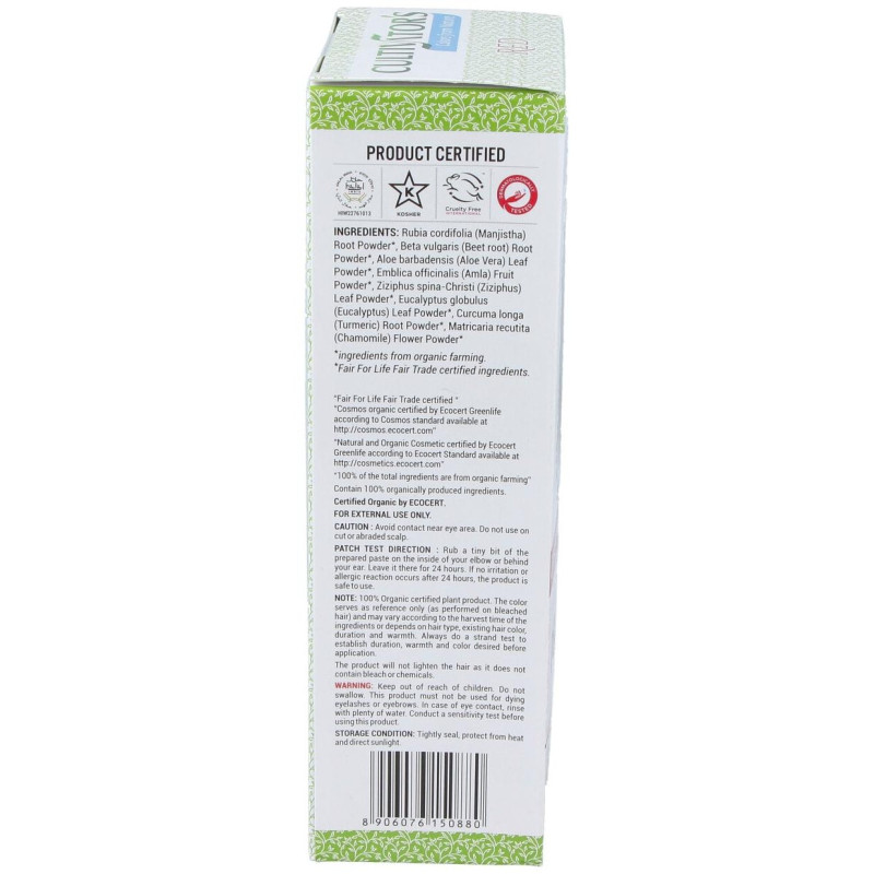 Cultivator'S Pelirrojo Tinte Orgánico 100G