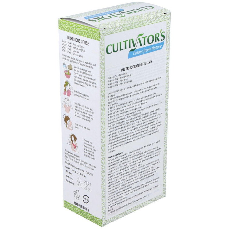 Platino Tinte Organico 100Gr. Ecocert