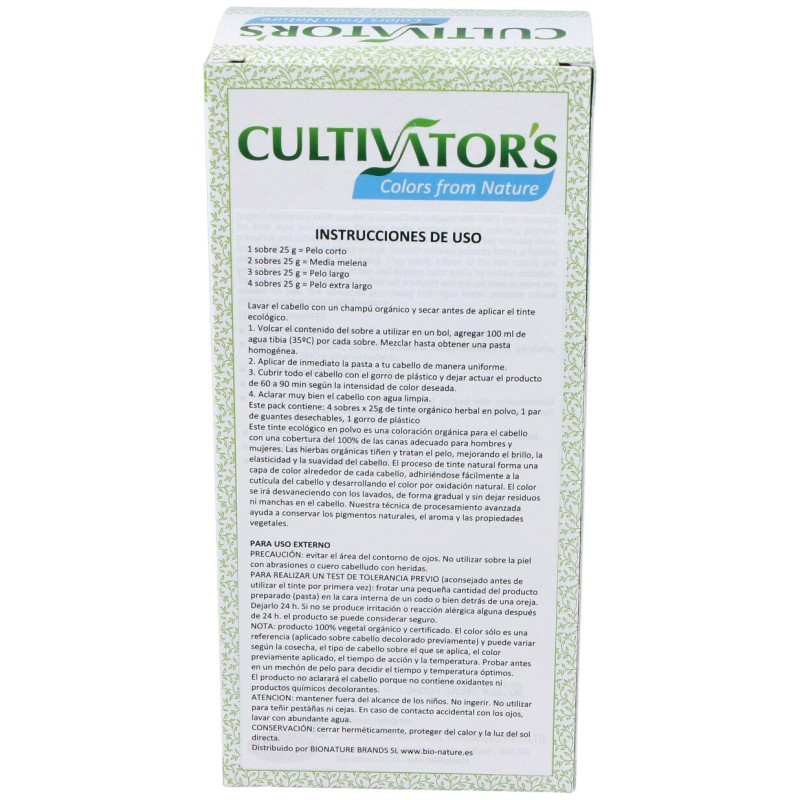 Platino Tinte Organico 100Gr. Ecocert