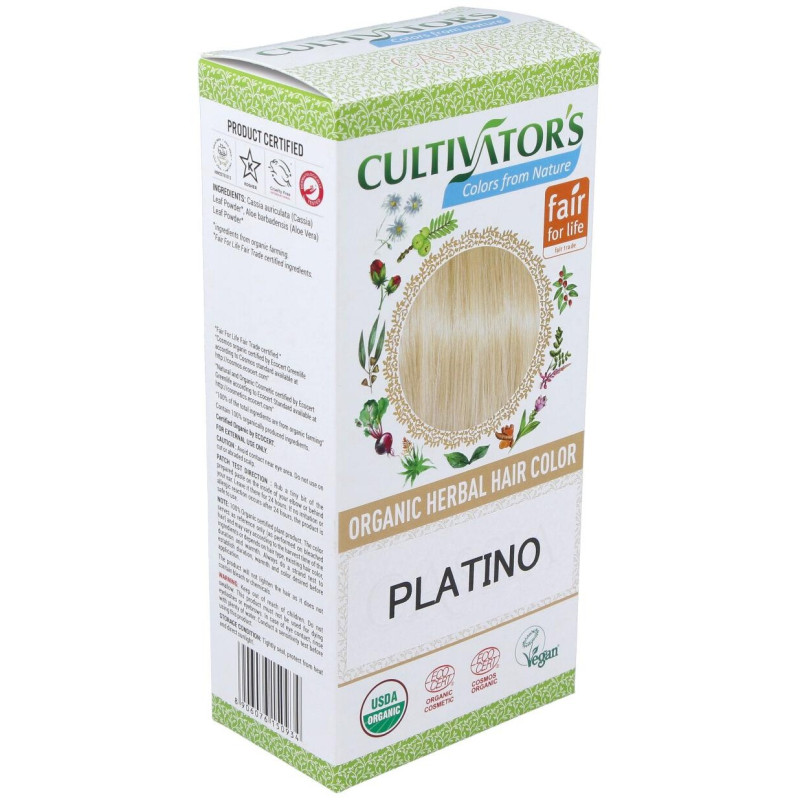 Platino Tinte Organico 100Gr. Ecocert