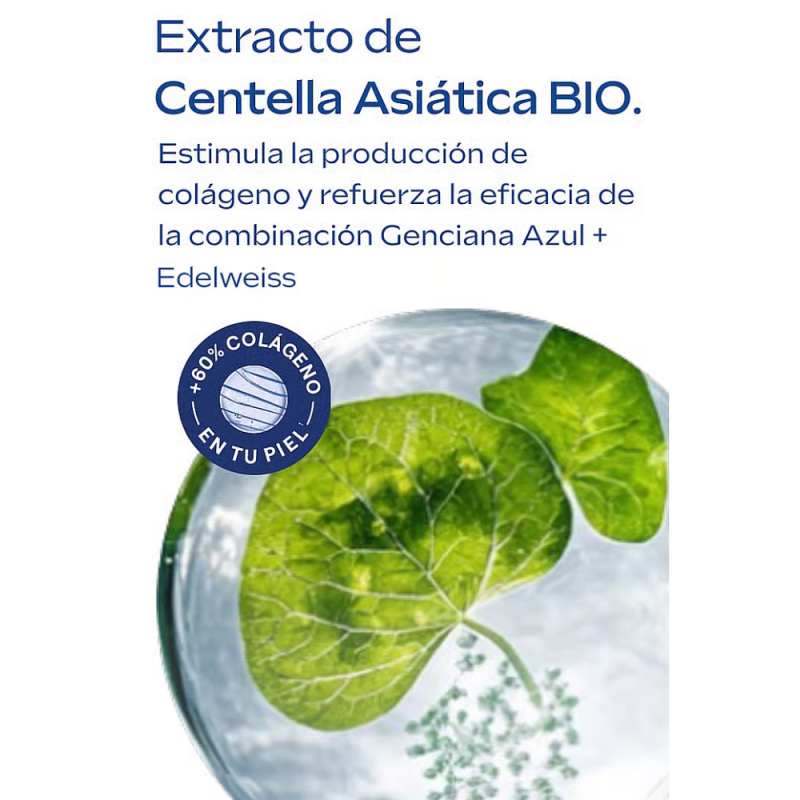EXO Sheet Mask Redensificante conGenciana Azul  y Edelweiss, 1 unidad - Weleda