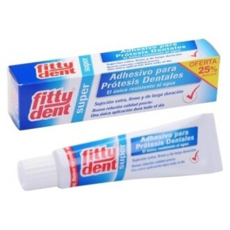 Super Adhesivo Prótesis Dentales 40g - Fittydent