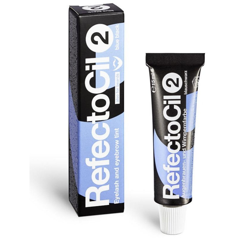 Eyelash And Eyebrow Tint 2 - Blue Black 15 ml - Refectocil