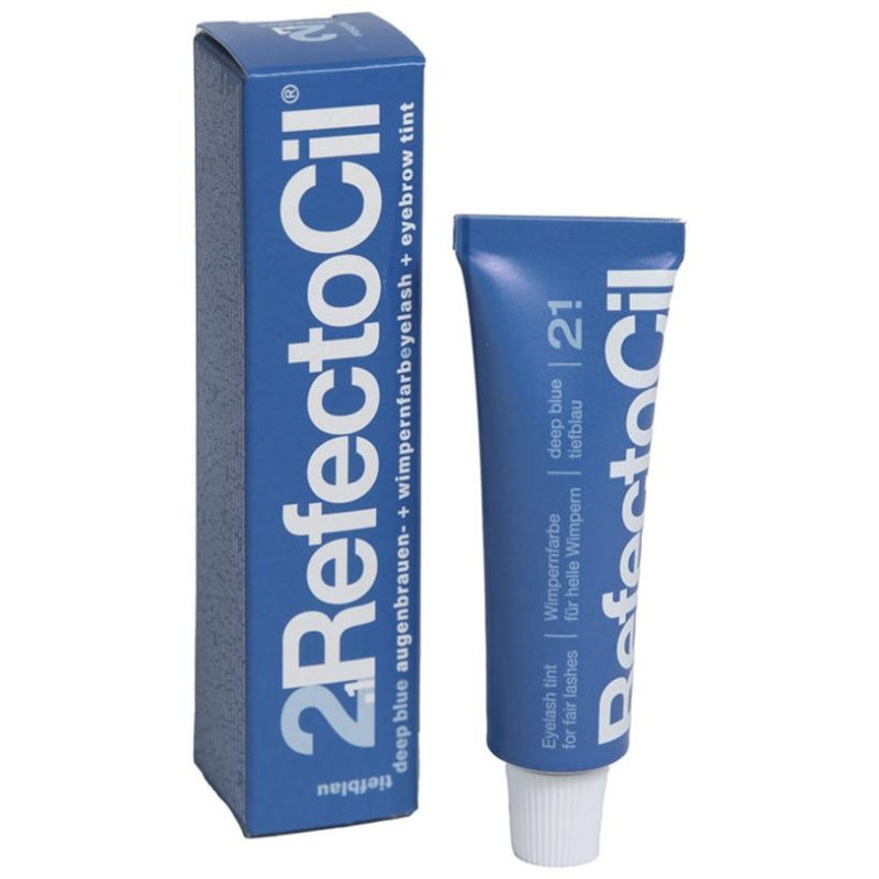 Eyelash Tint For Fair Lashes 2.1 Deep Blue 15 ml - Refectocil