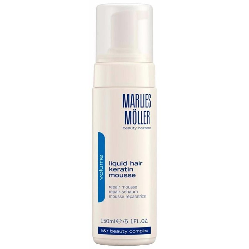 Volume Espuma Reparadora Liquid Keratin 150ml - Marlies Moller