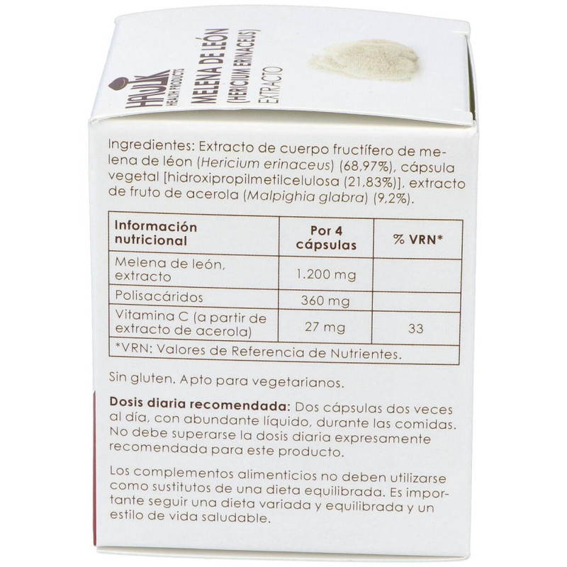 Hawlik Melena Leon Extracto Puro 60Caps