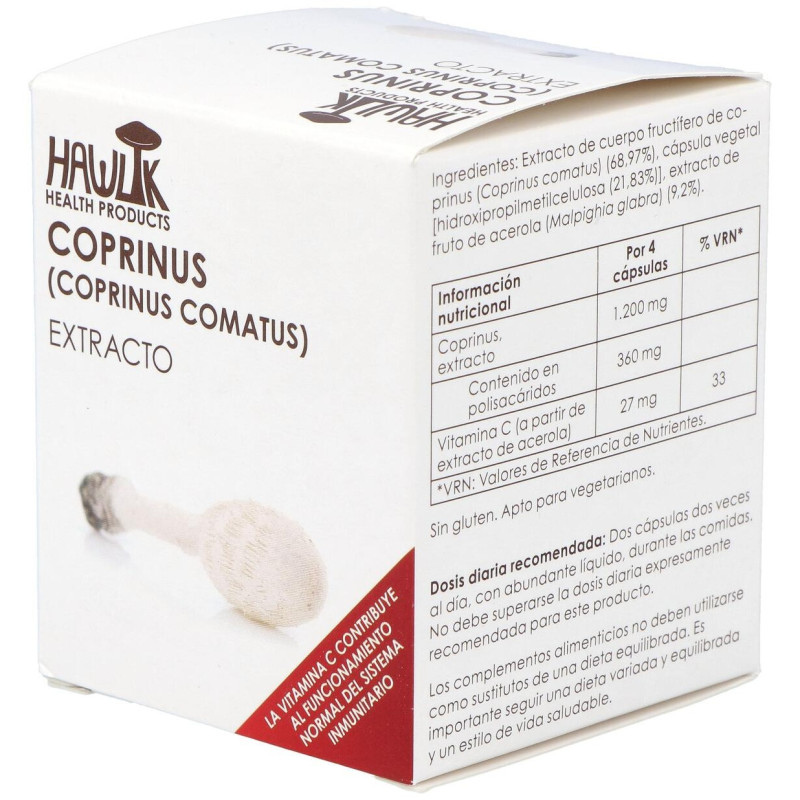 Hawlik Extracto De Coprinus 60Caps