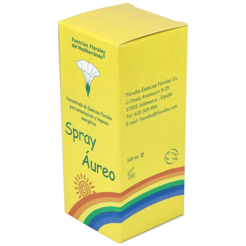 Mediterraneo Sun Spray Aureo 100ml - Esencias Florales Mediterraneo